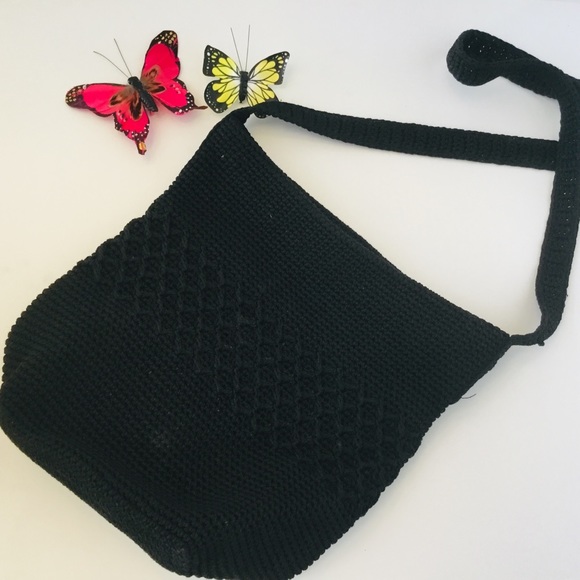 Worthington Handbags - ✅ Worthington Black Crochet Bag